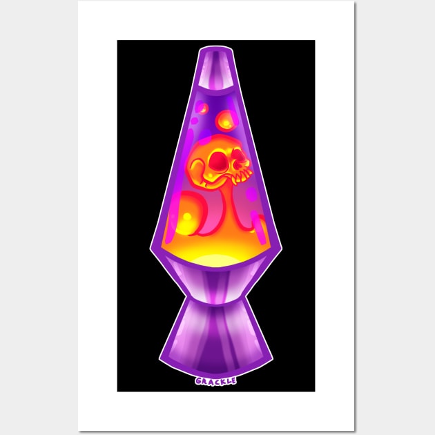 Goth lava lamp 2025